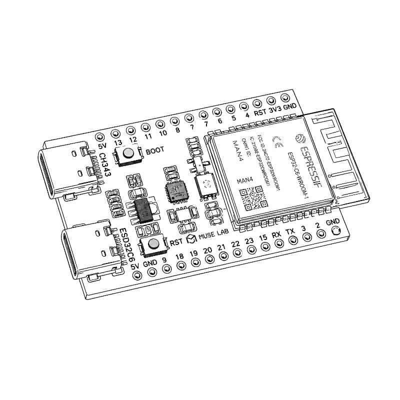 Платы разработки ESP32-C6