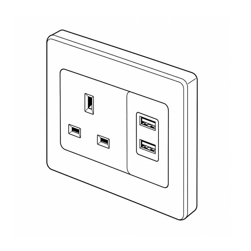 Розетки с USB