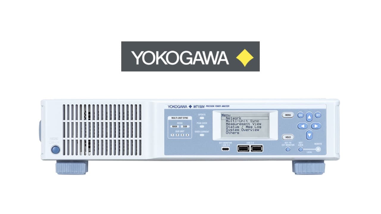 Yokogawa представила анализатор мощности WT1500