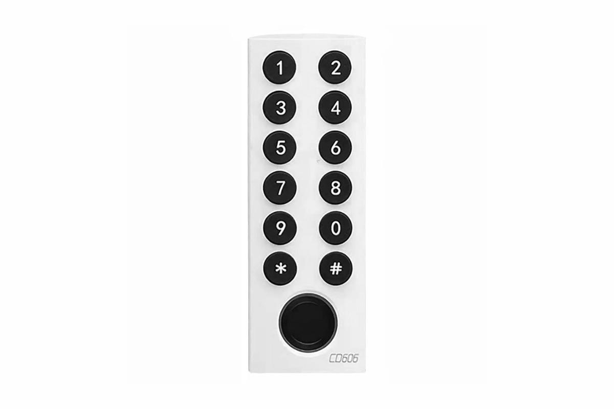 "Электронный замок для шкафчика CD606, кодовый, отпечаток пальца" - вид 3