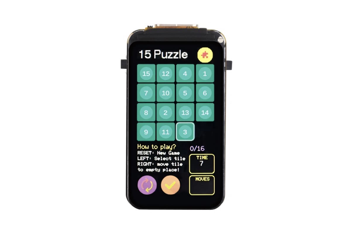 "ESP32-C6 LCD-1.47 (плата разработки с дисплеем), Wi-Fi 6, Bluetooth" - вид 2