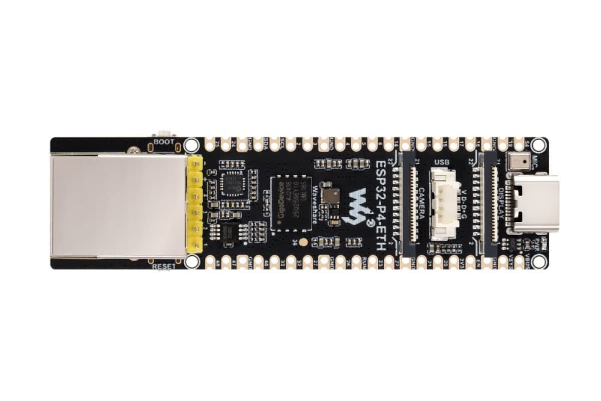 "ESP32-P4-ETH (плата разработки с Ethernet)" - вид 2