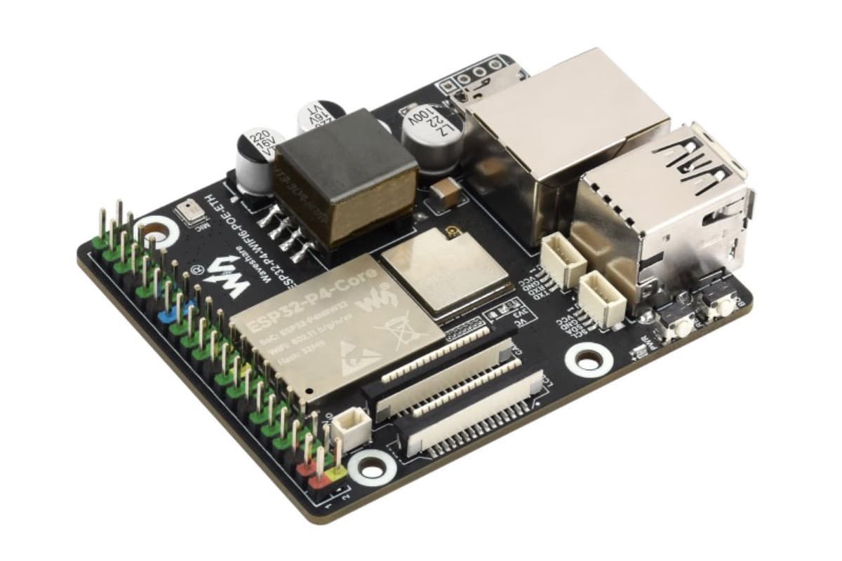 "ESP32-P4-WIFI6-POE-ETH (плата разработки с Ethernet), Wi-Fi 6, Bluetooth" - вид 5