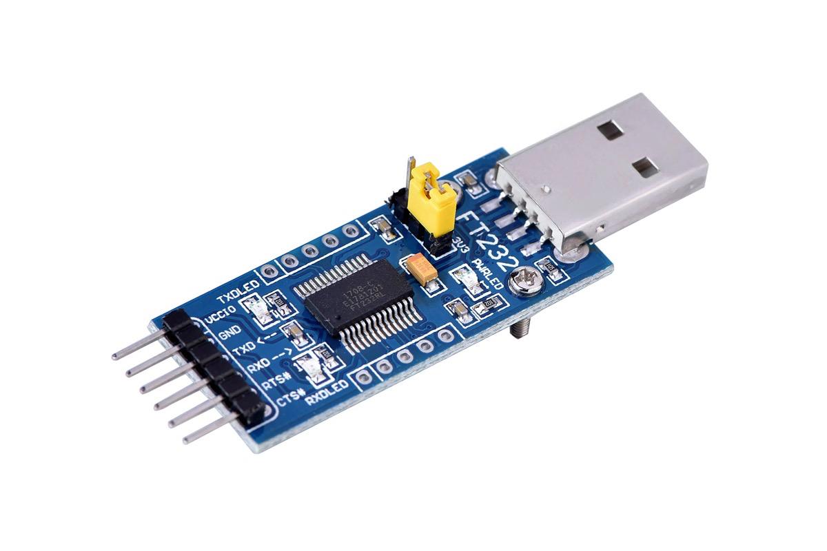 FT232 (USB-UART TTL преобразователь), USB-A