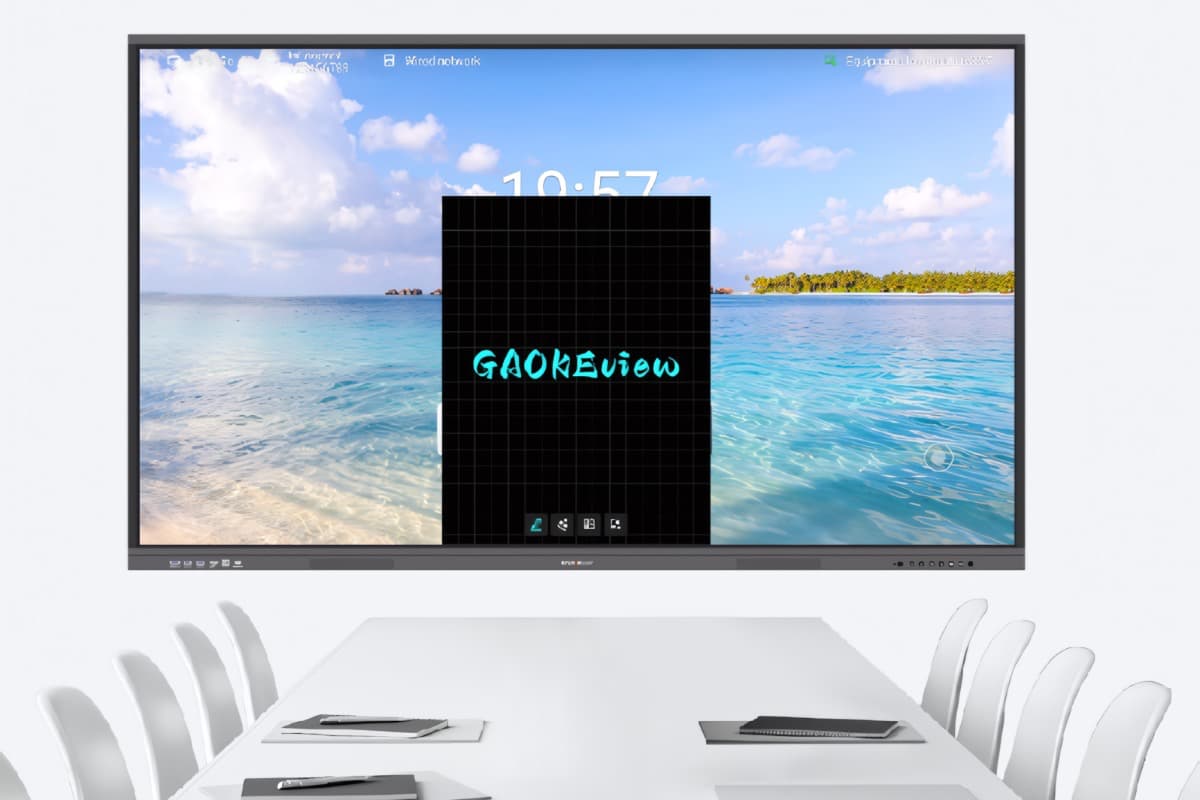 "Интерактивная панель GAOKE 75S-E6, 75″, 4K UHD" - вид 5