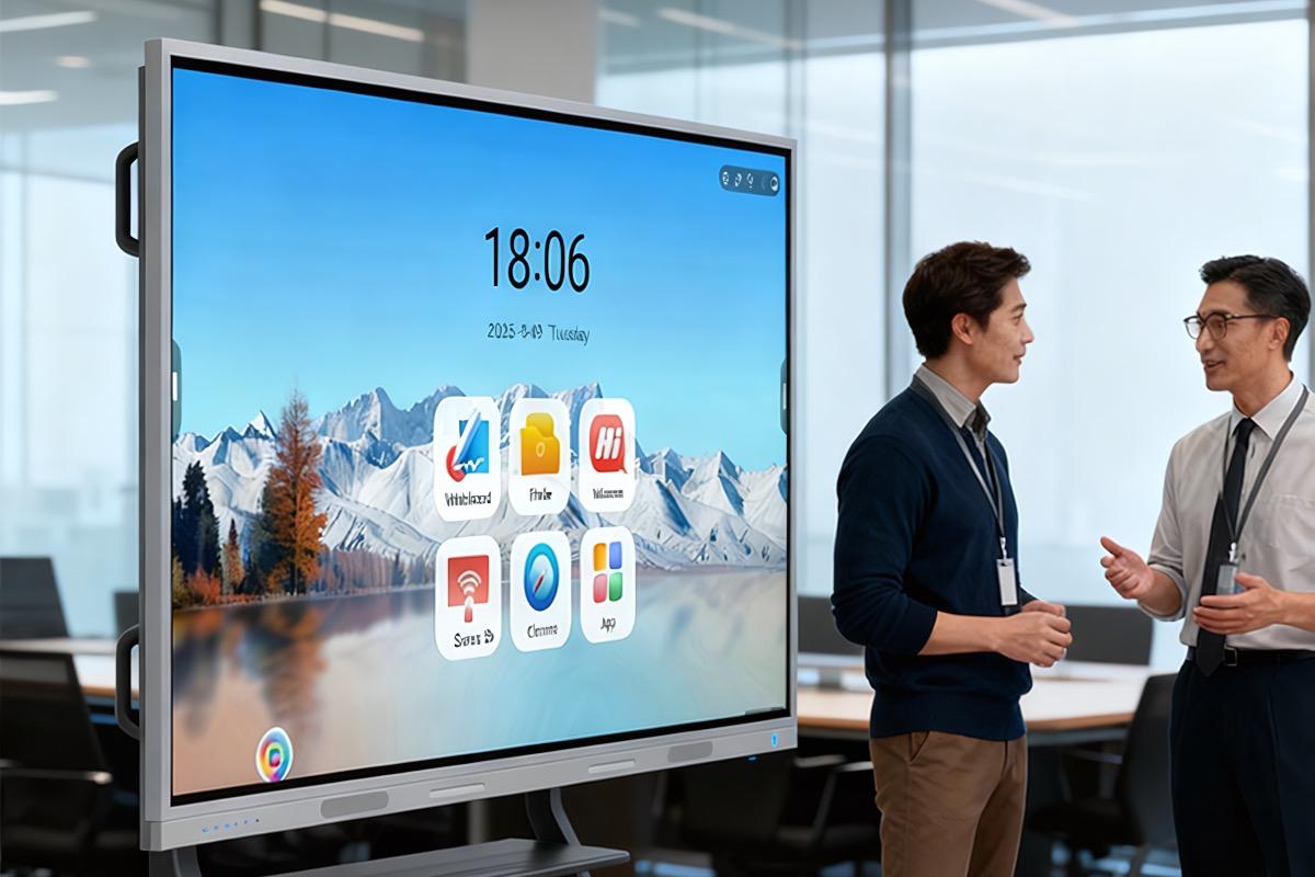 "Интерактивная панель GAOKE 75S-R02, 75″, 4K UHD" - вид 3