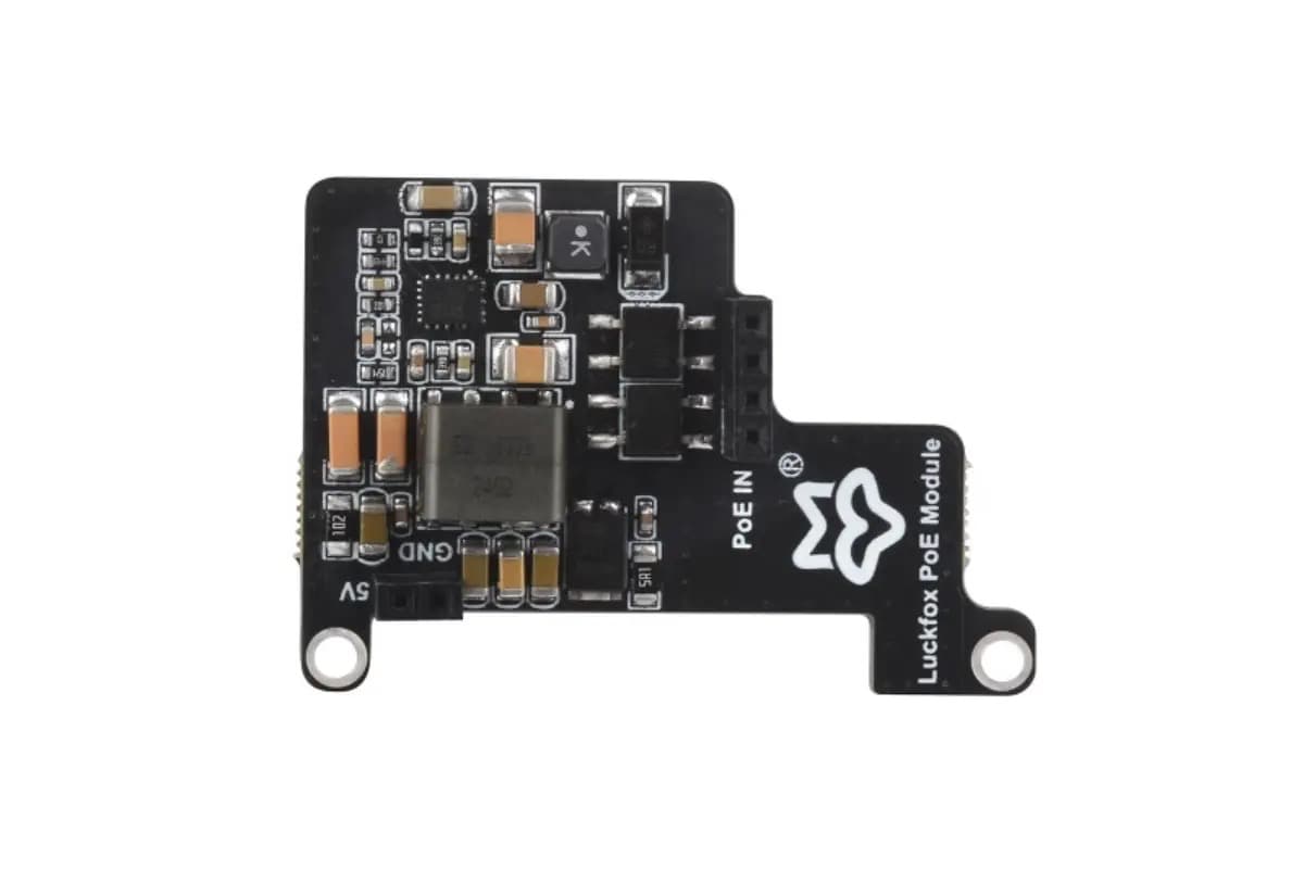 "Luckfox Lume, T153, 128 МБ DDR3, 256 МБ Flash, 2x Gigabit Ethernet, PoE-модуль" - вид 2