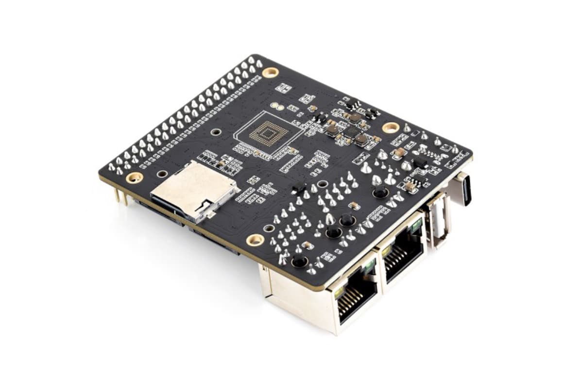 "Luckfox Lume, T153, 128 МБ DDR3, 256 МБ Flash, 2x Gigabit Ethernet, PoE-модуль" - вид 5
