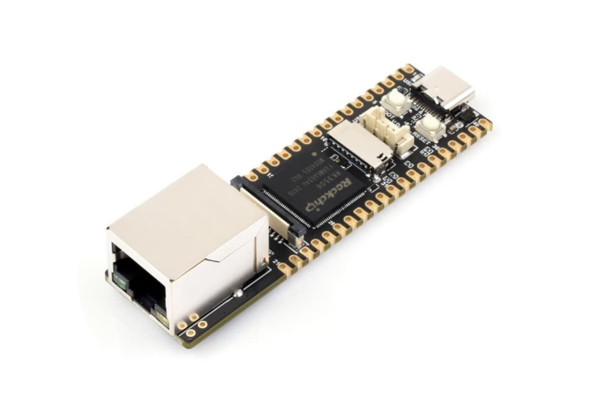 Luckfox Lyra Plus, RK3506, 128 МБ DDR3L, 256 МБ Flash