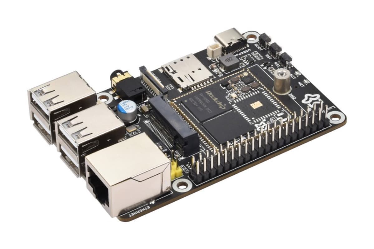 Luckfox Pico Pi A, RV1106, 256 МБ, 8 ГБ eMMC