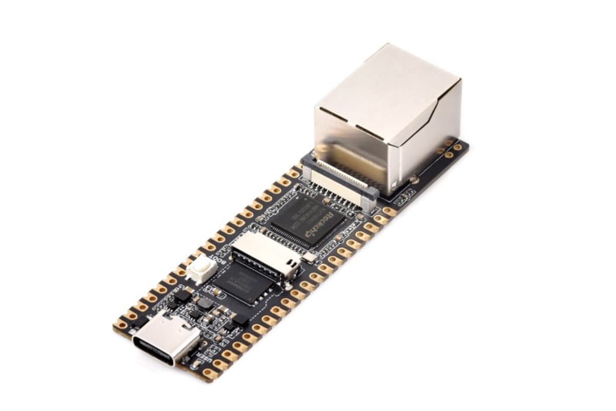 Luckfox Pico Plus, RV1103G1, 64 МБ DDR2, 128 МБ Flash