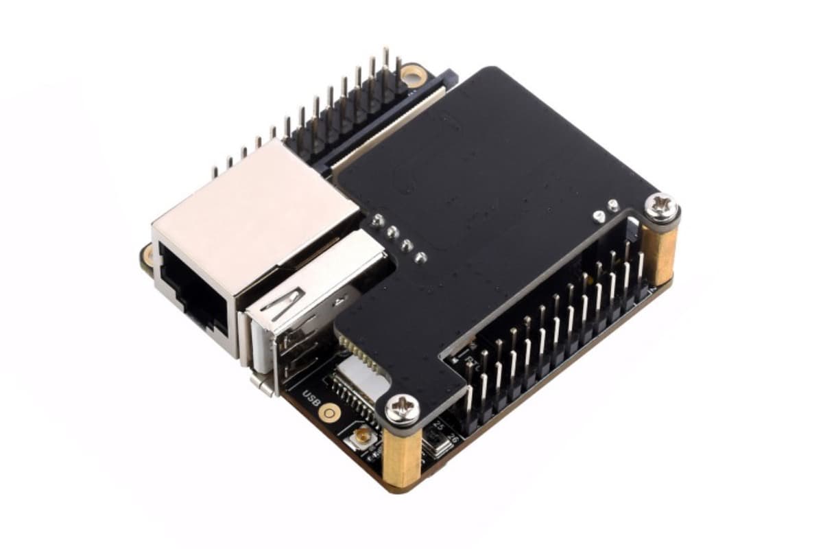 Luckfox Pico Ultra, RV1106, 256 МБ, 8 ГБ eMMC, Wi-Fi 6 и Bluetooth 5.2, PoE