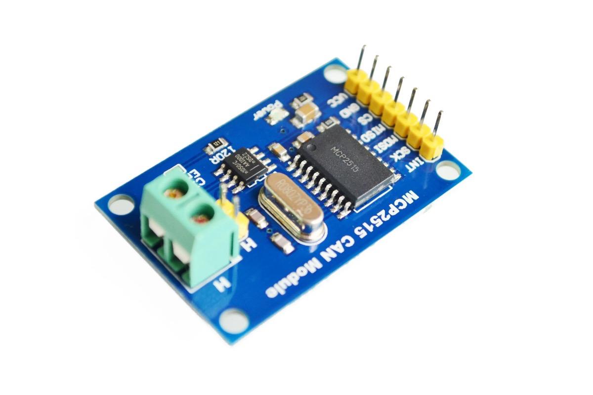 MCP2515 (CAN-модуль), SPI, 1 Мбит/с