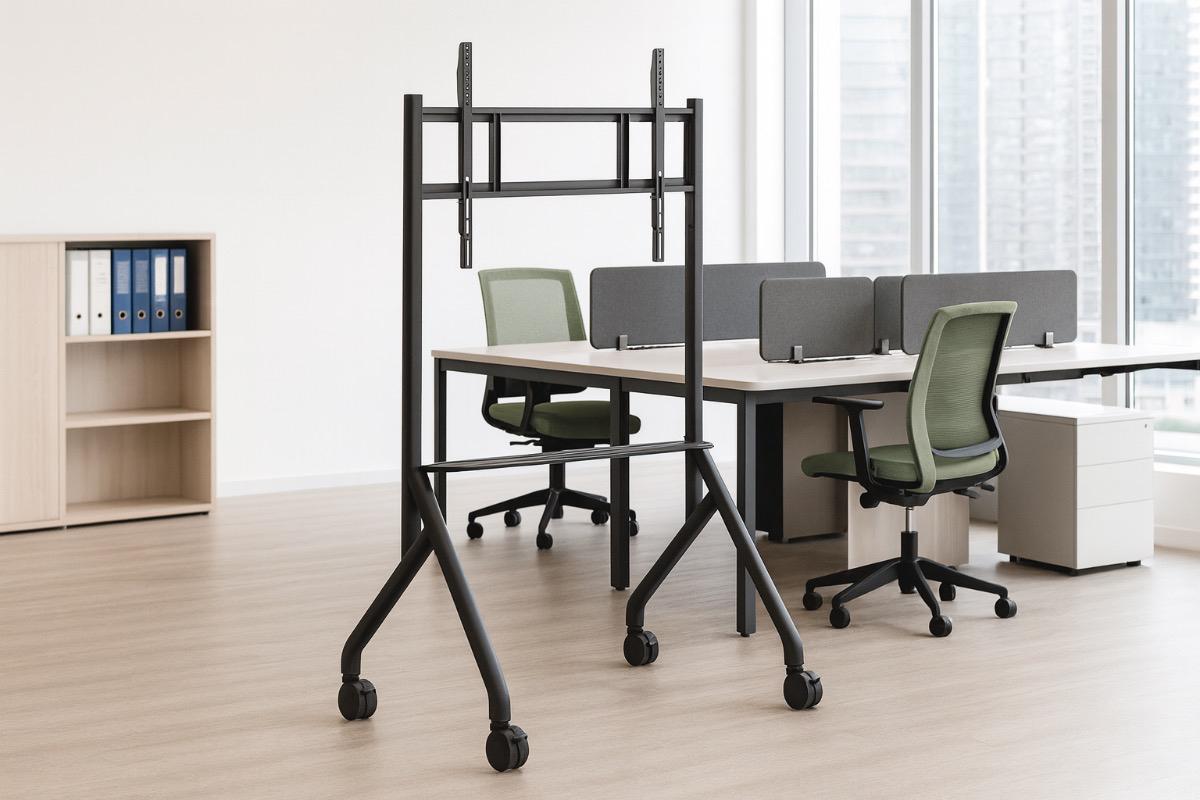 Мобильная стойка для интерактивной панели, до 100 кг