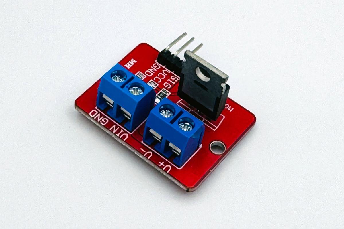 "IRF520 (модуль MOSFET), 1 канал, 24 В" - вид 2