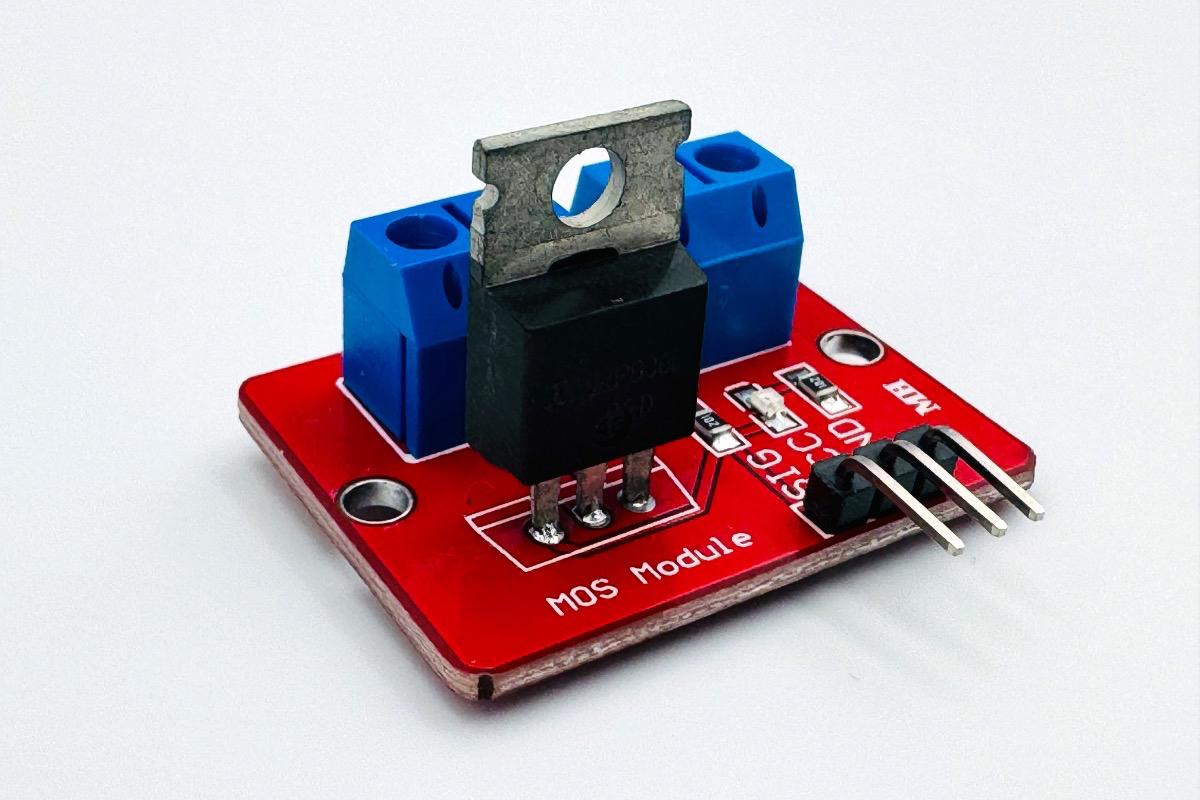 "IRF520 (модуль MOSFET), 1 канал, 24 В" - вид 3