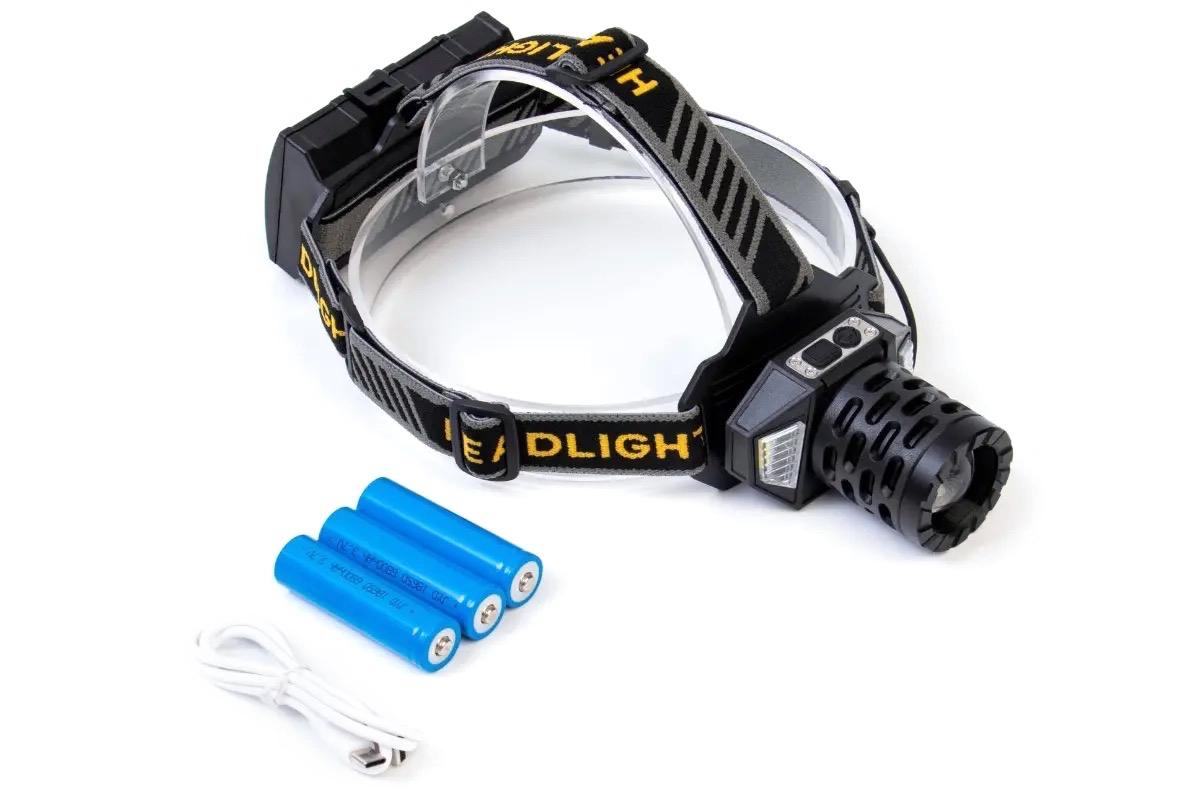 "Налобный фонарь, аккумуляторный, 4500 мАч, 50 Вт" - вид 2