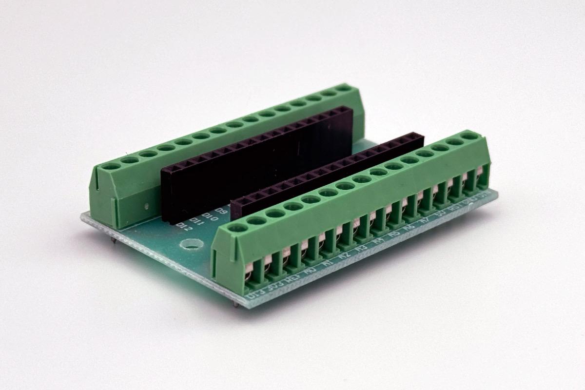 Плата расширения интерфейса GPIO Arduino NANO IO Shield V1.0