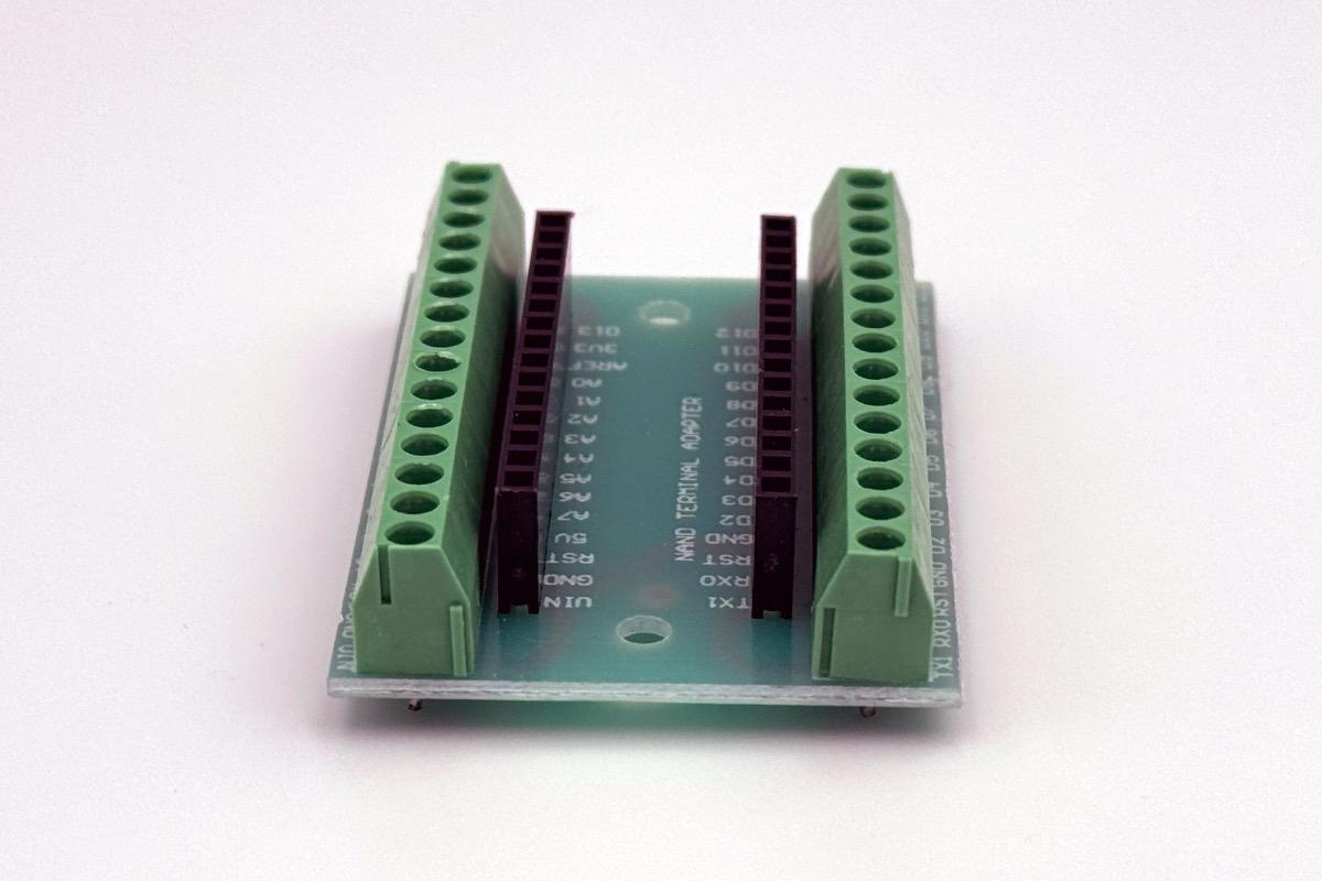 "Плата расширения интерфейса GPIO Arduino NANO IO Shield V1.0" - вид 3