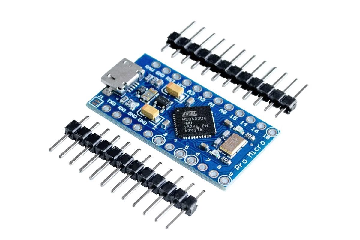 "Arduino Pro Micro (совместимая плата), ATmega32u4" - вид 2