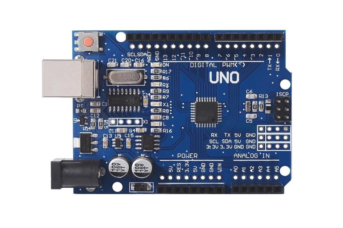 Arduino Uno R3 (совместимая плата), CH340, USB Type-B