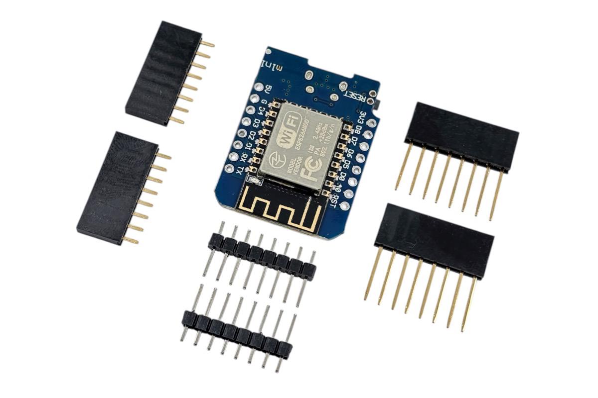 "WeMos D1 mini (плата разработки), ESP8266EX, Wi-Fi, CH340G" - вид 3