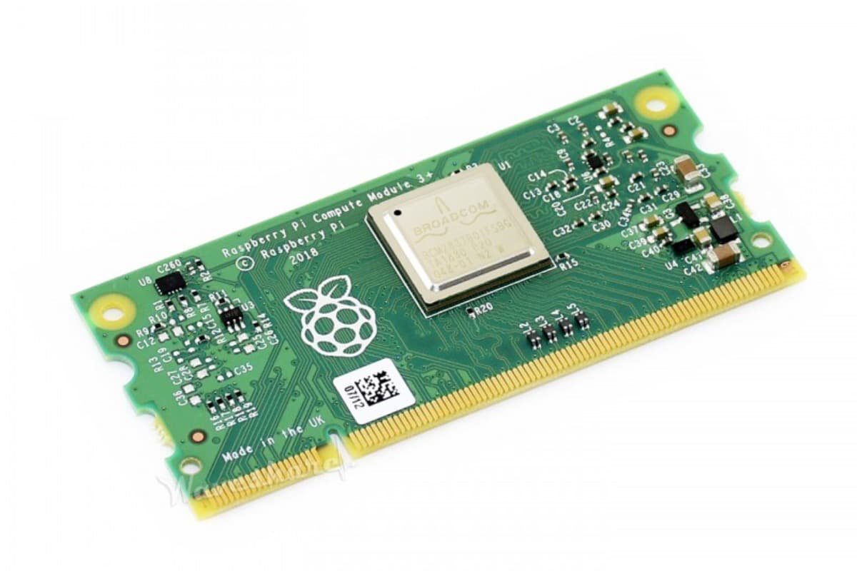 "Raspberry Pi Compute Module 3+ Lite (вычислительный модуль), BCM2837B0" - вид 2