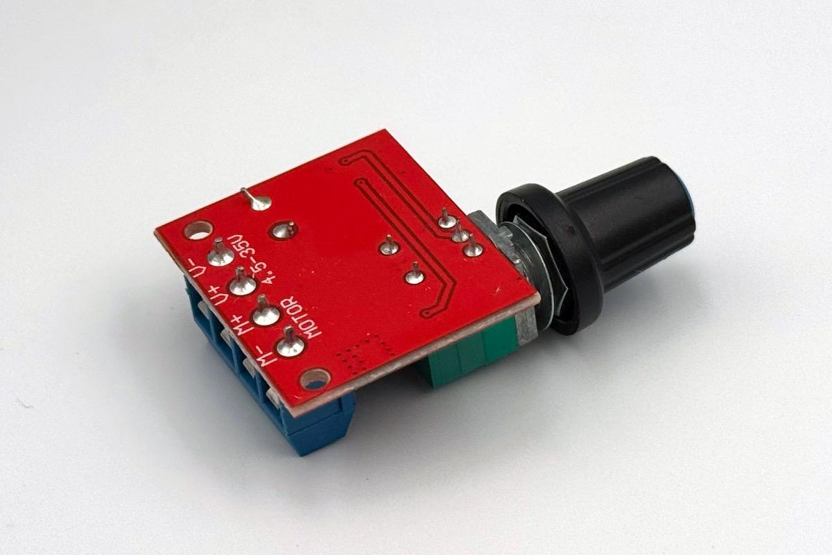 "Регулятор скорости двигателя постоянного тока (ШИМ) 4,5-35В, 5А, 90Вт" - вид 5