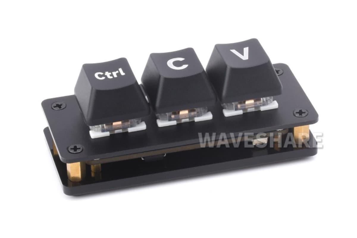 RP2040-Keyboard-3 (плата разработки - программируемая клавиатура), RP2040