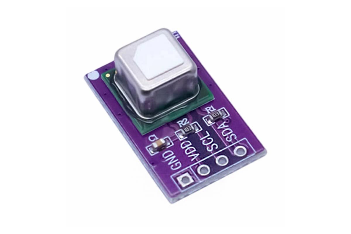 SCD40 (датчик CO2, температуры и влажности), I2C