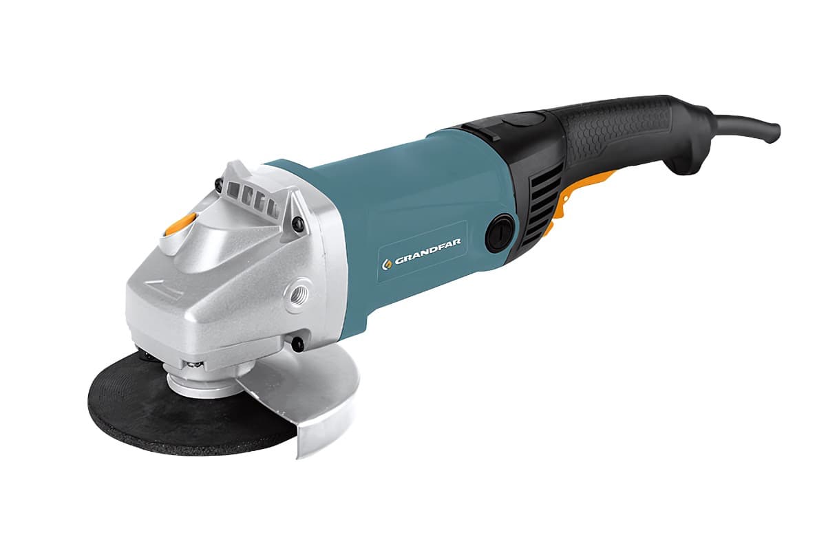 Угловая шлифовальная машина GRANDFAR GWS180-1300-G2, болгарка, 180 мм, 1300 Вт