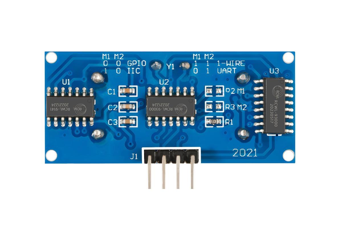 "HCSR04 (ультразвуковой датчик расстояния HC-SR04)" - вид 2