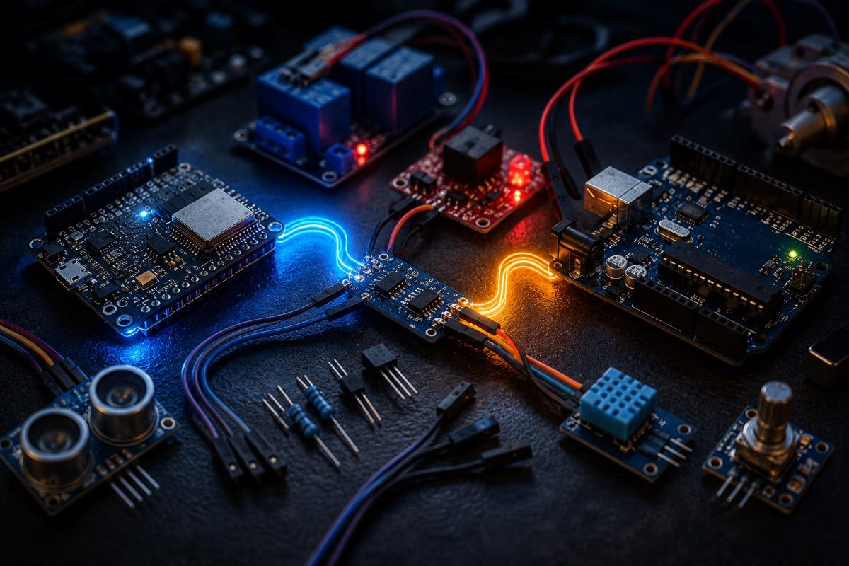 Почему модуль работал с Arduino, но не работает с ESP32