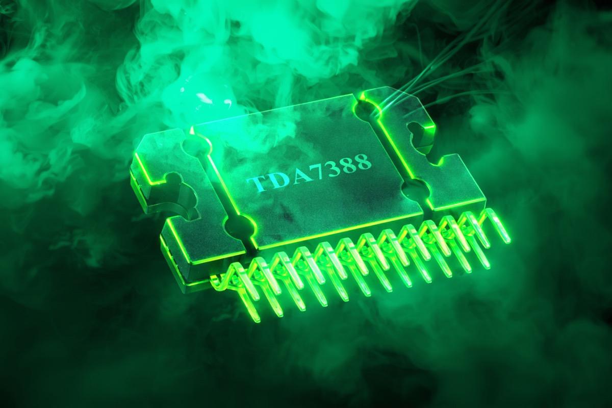 TDA7388 – характеристики, распиновка, схема включения