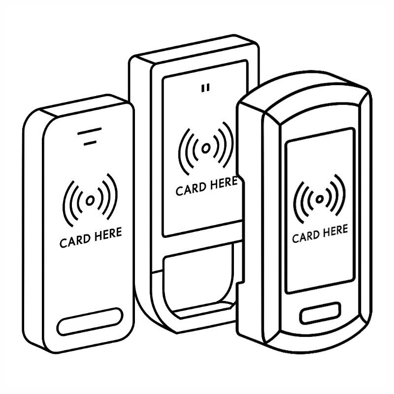 Электронные замки для шкафчиков