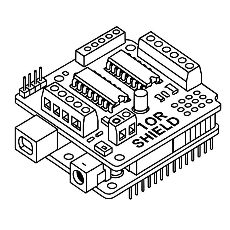 Шилды Arduino Shield Layout