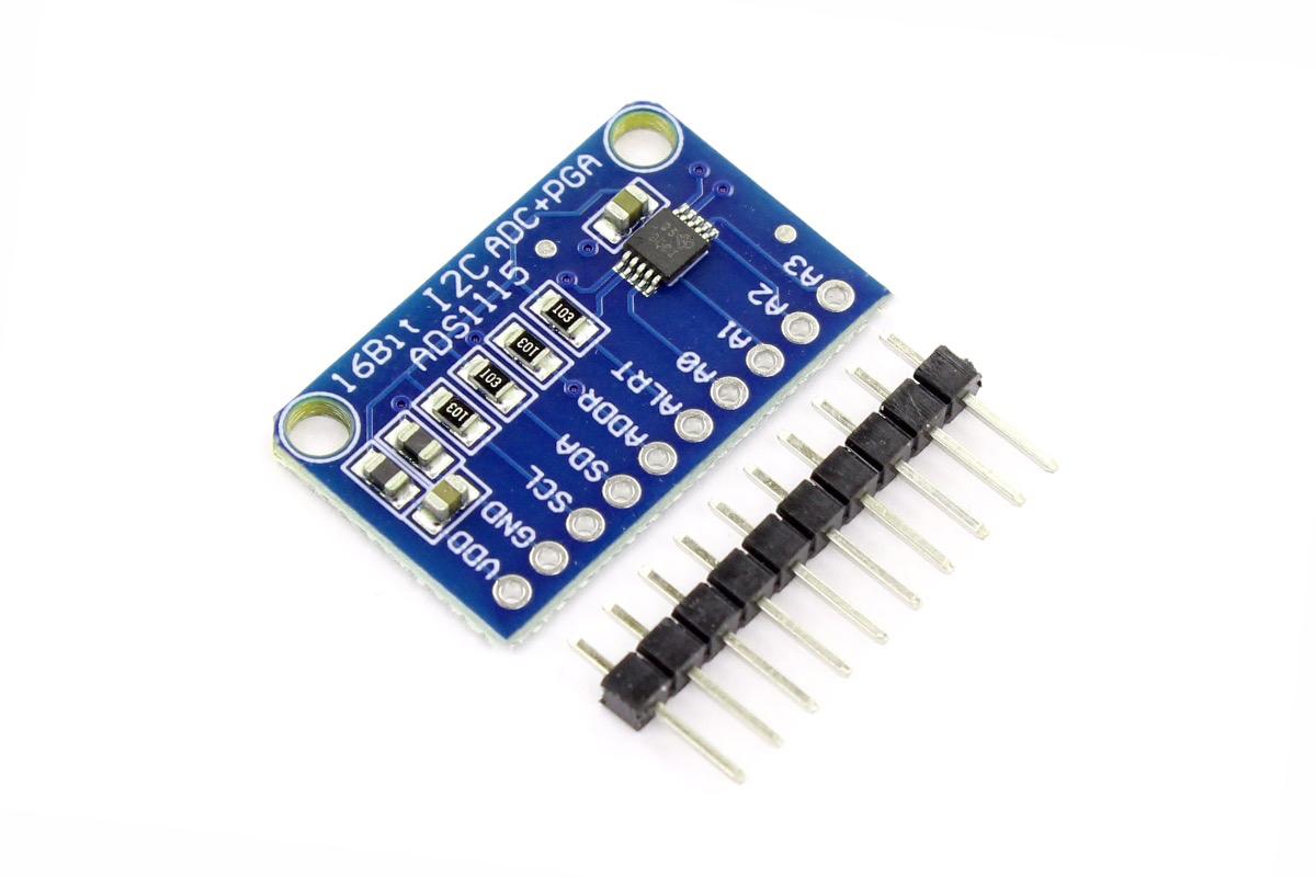 ADS1115 (модуль АЦП), I2C, 16 бит
