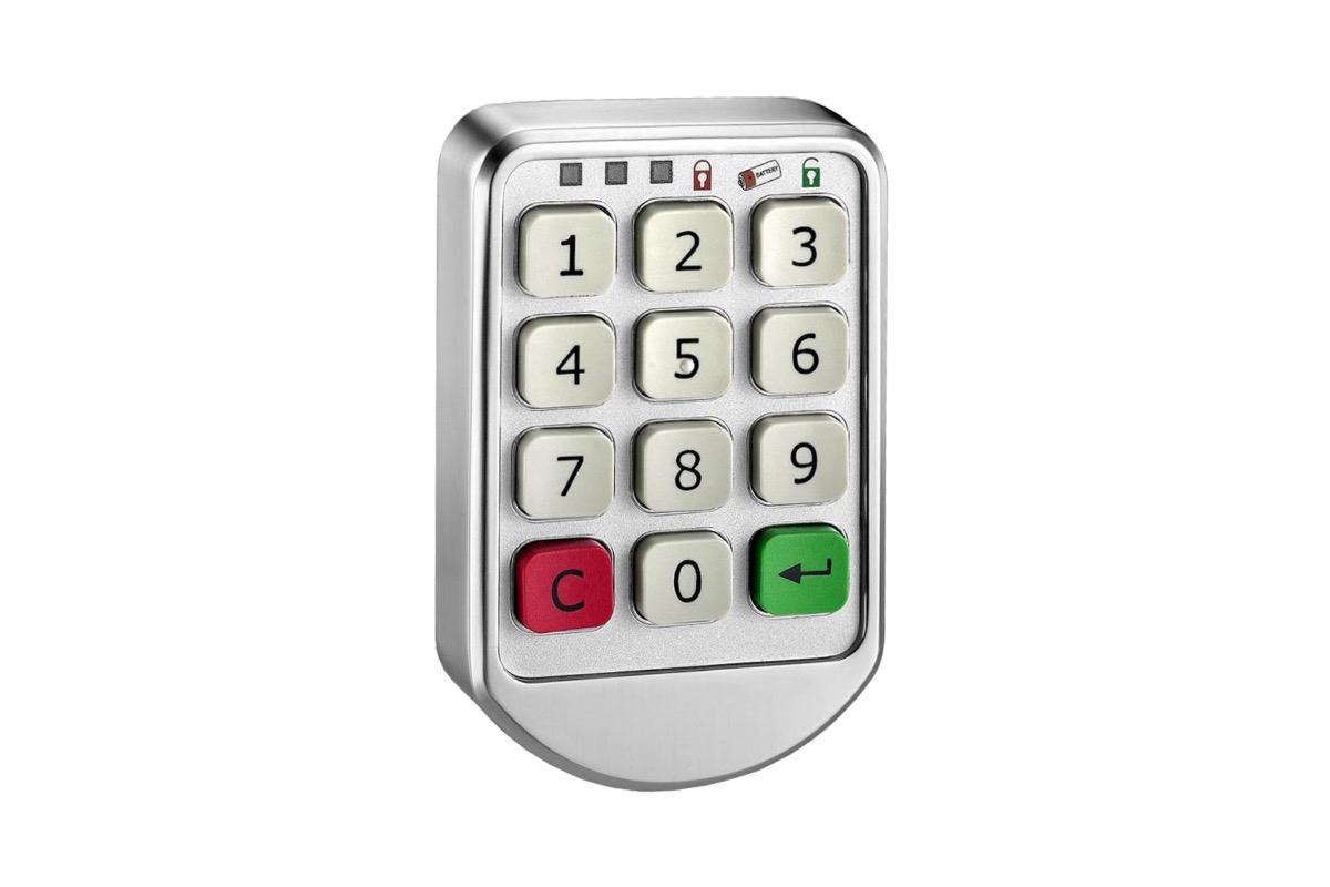 Электронный замок для шкафчика CD018, кодовый, RFID