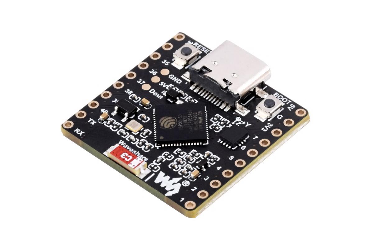 "ESP32-S3 плата с RGB LED матрицей 8×8, Wi-Fi, Bluetooth" - вид 2