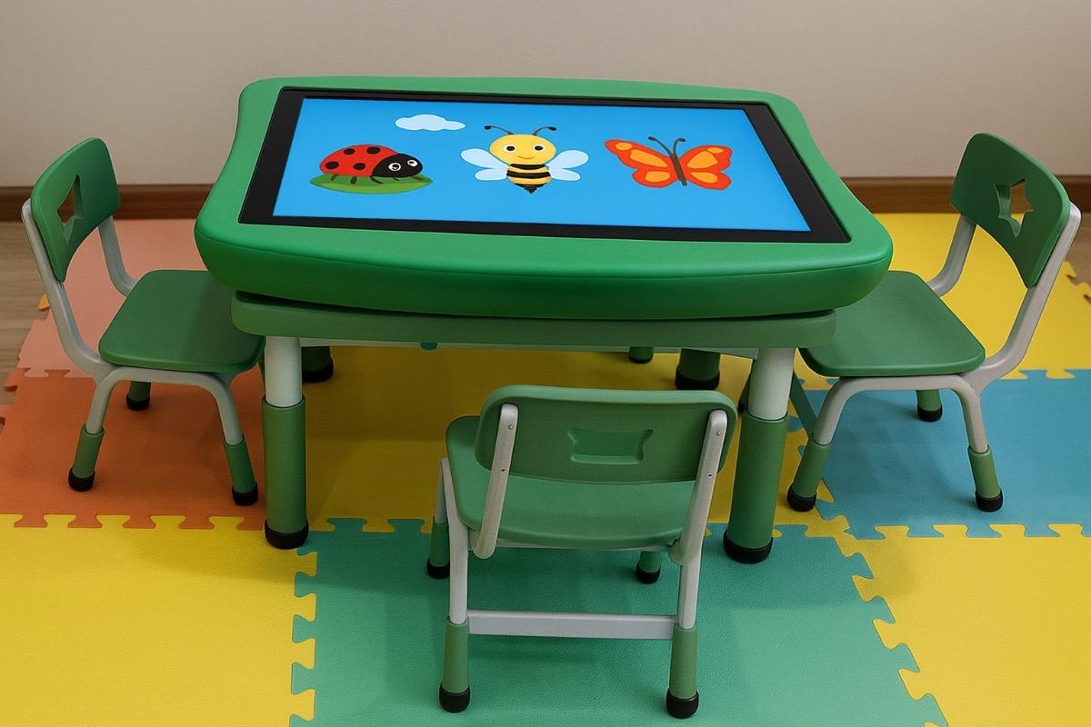 Интерактивный стол-панель eFun 32 дюйма, со стульями