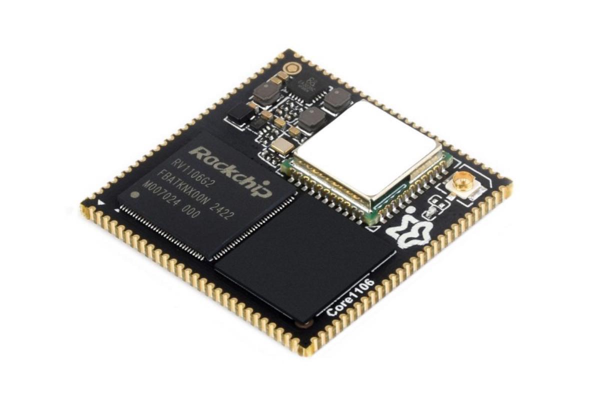 "Luckfox Core1106, RV1106, 128 МБ, 8 ГБ eMMC, Wi-Fi" - вид 2