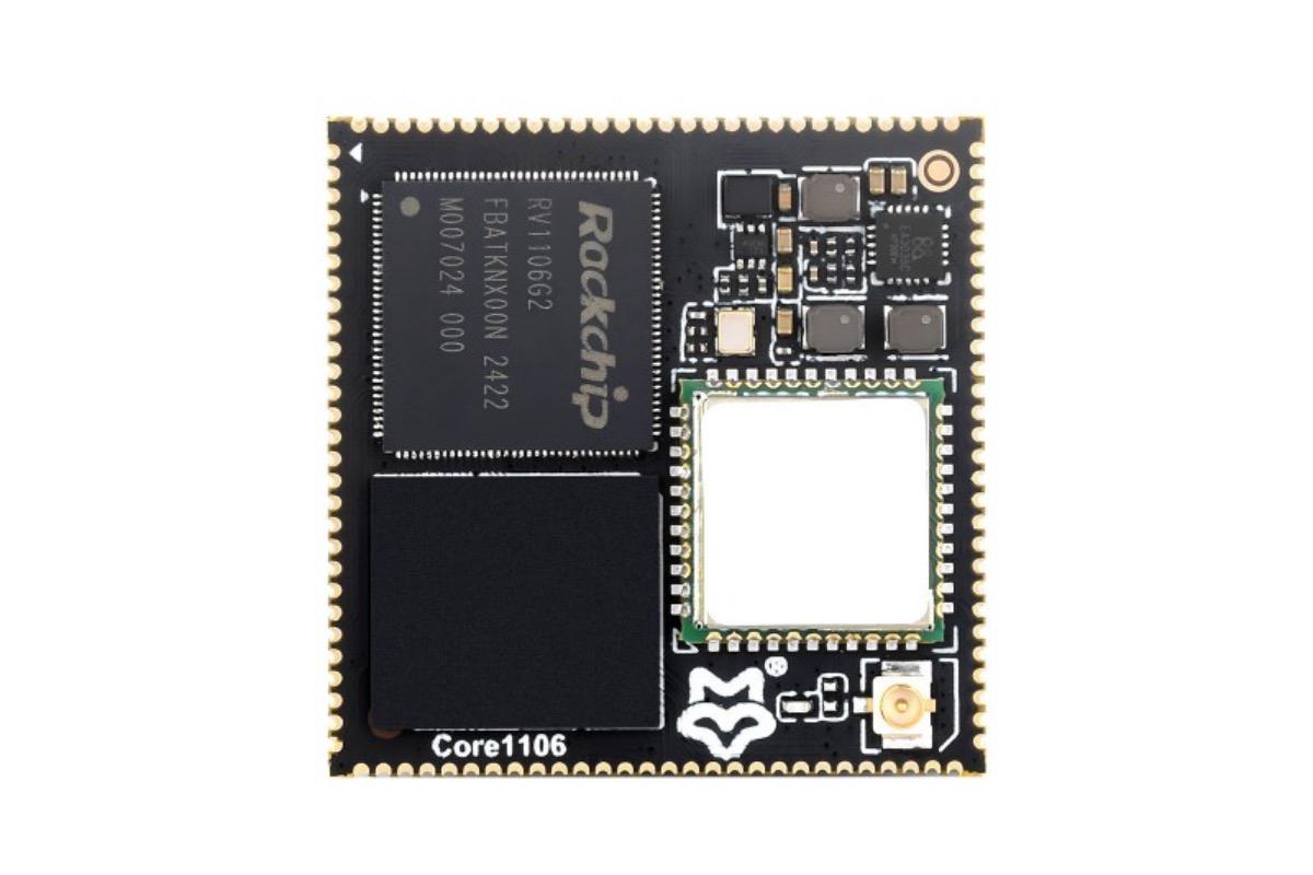 "Luckfox Core1106, RV1106, 128 МБ, 8 ГБ eMMC, Wi-Fi" - вид 4