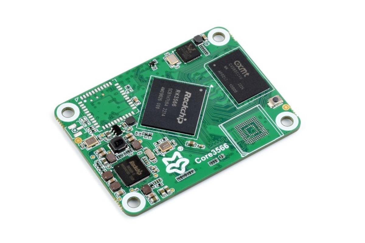 "Luckfox Core3566, RK3566, 4GB LPDDR4" - вид 2