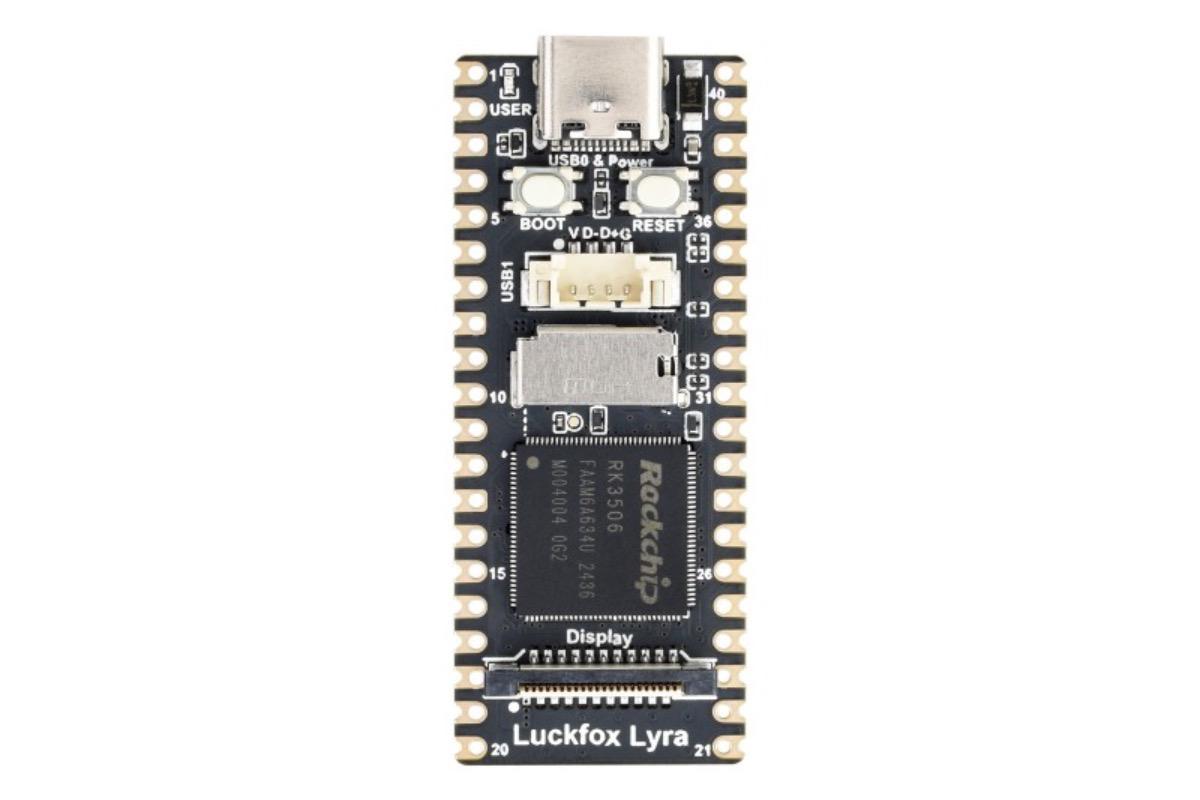 "Luckfox Lyra, RK3506, 128 МБ DDR3L" - вид 4