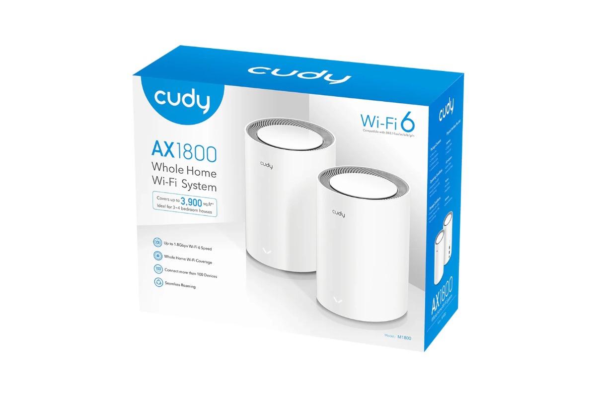 "Mesh Wi-Fi система Cudy M1800, Wi-Fi 6, AX1800, 2-Pack" - вид 4