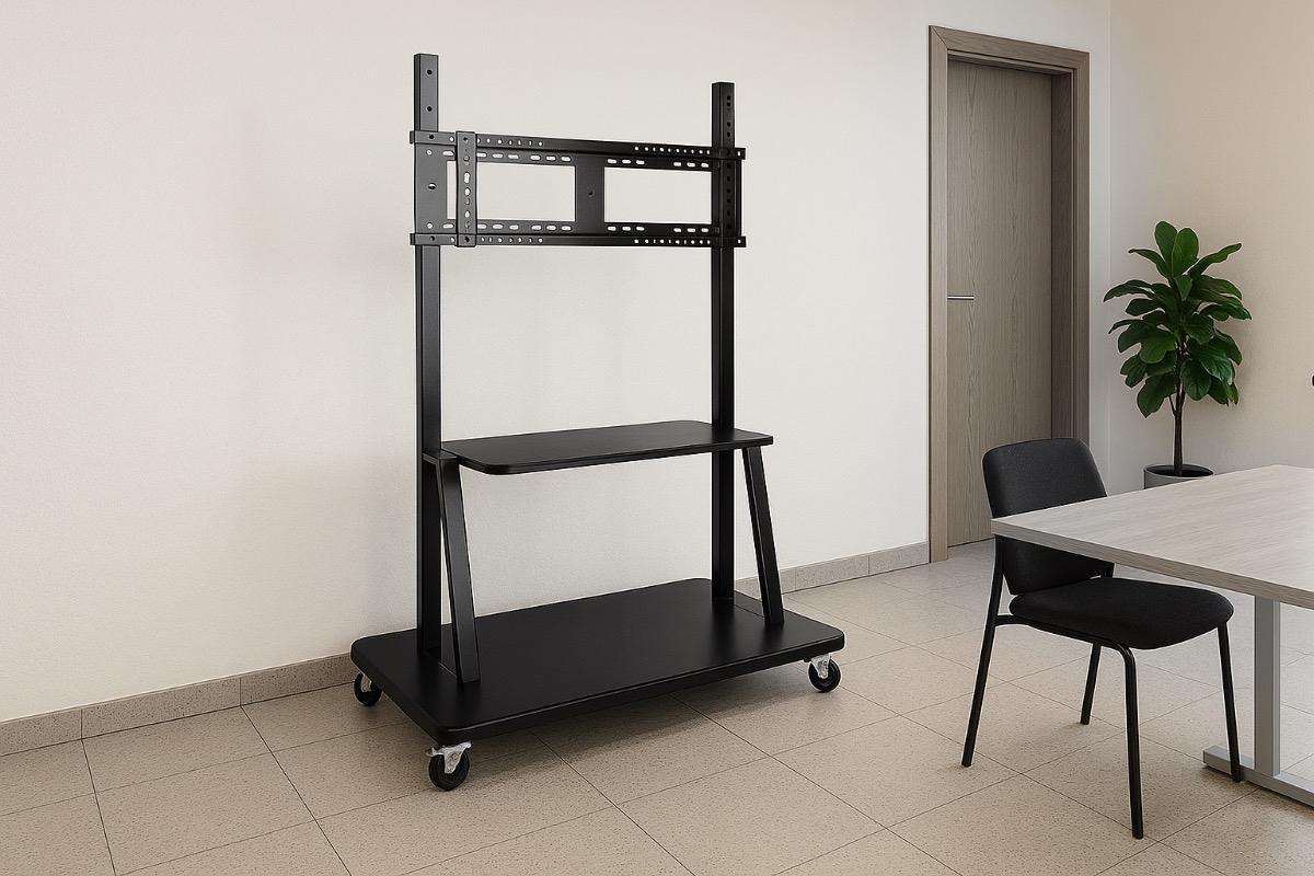 Мобильная стойка для интерактивной панели, до 80 кг