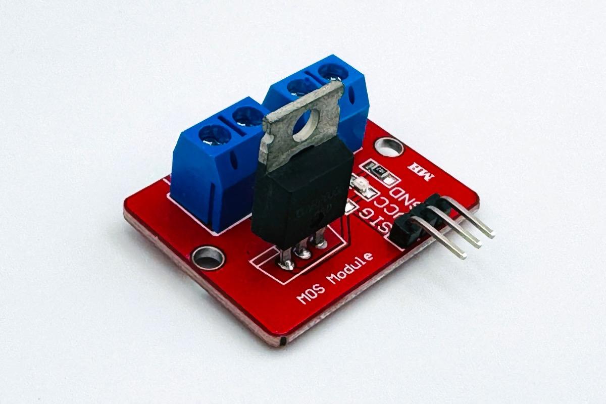 "Модуль MOSFET IRF520, 1 канал, 24 В" - вид 4