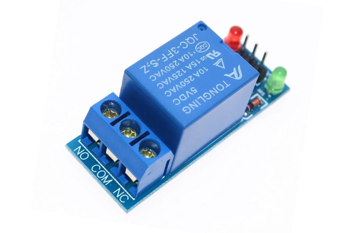 "Модуль реле 1-канальный, 5 В" - вид 2