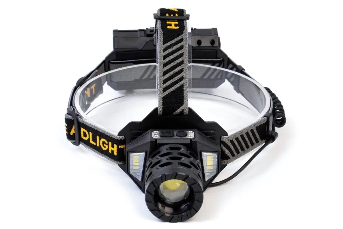 Налобный фонарь, аккумуляторный, 4500 мАч, 50 Вт