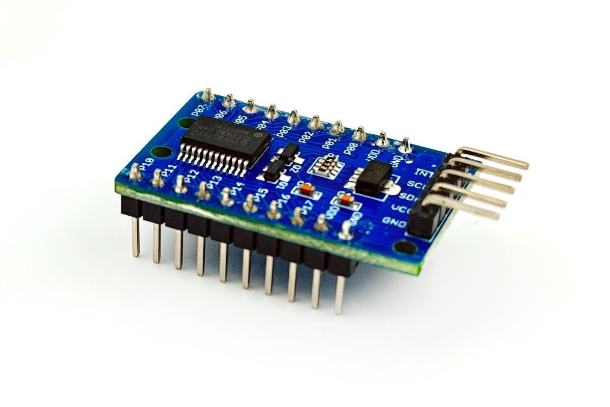 "PCF8575 (расширитель портов ввода-вывода), I2C, 16 I/O" - вид 2